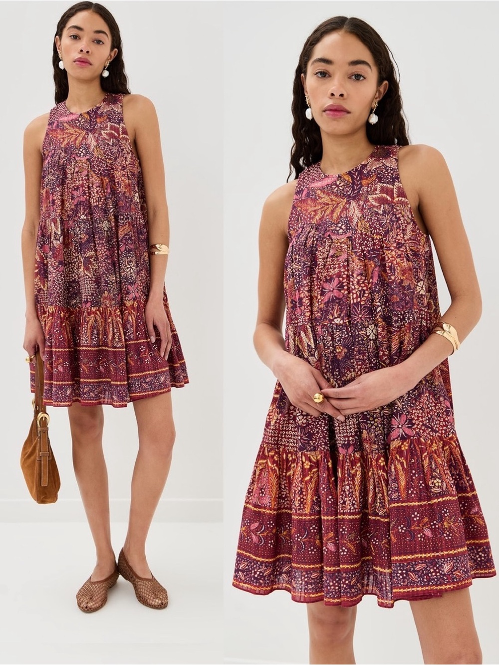 Ulla Johnson Mari Mini Dress Odessa 4, 6 NWT Lightweight Floral